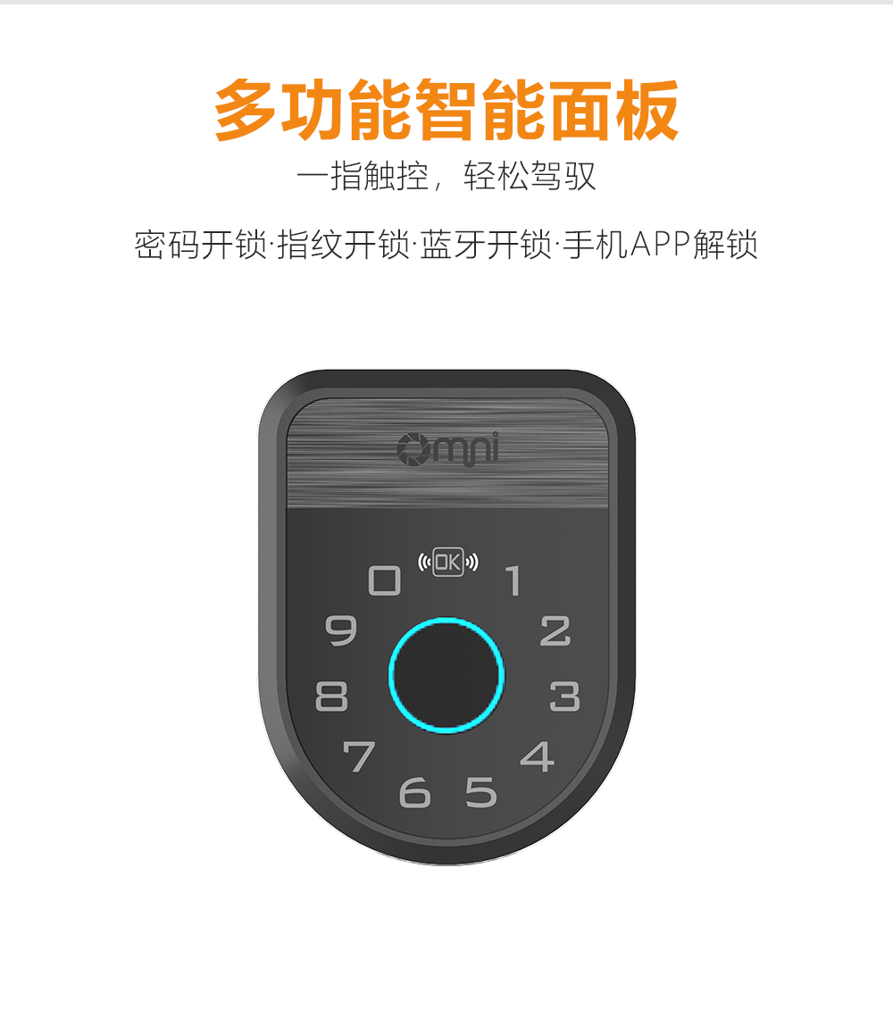 指紋藍(lán)牙密碼柜鎖的特點(diǎn)